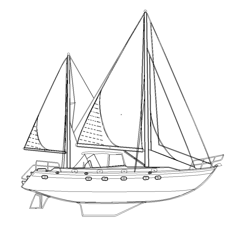 Windrose 18 Sailboat Boat